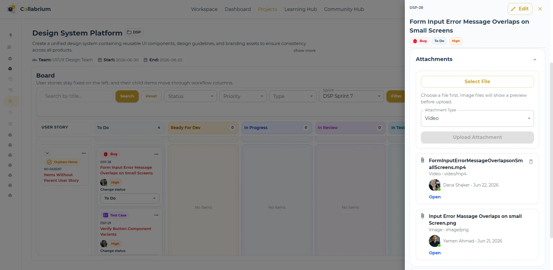 WorkItemManagement / Delete Attachment