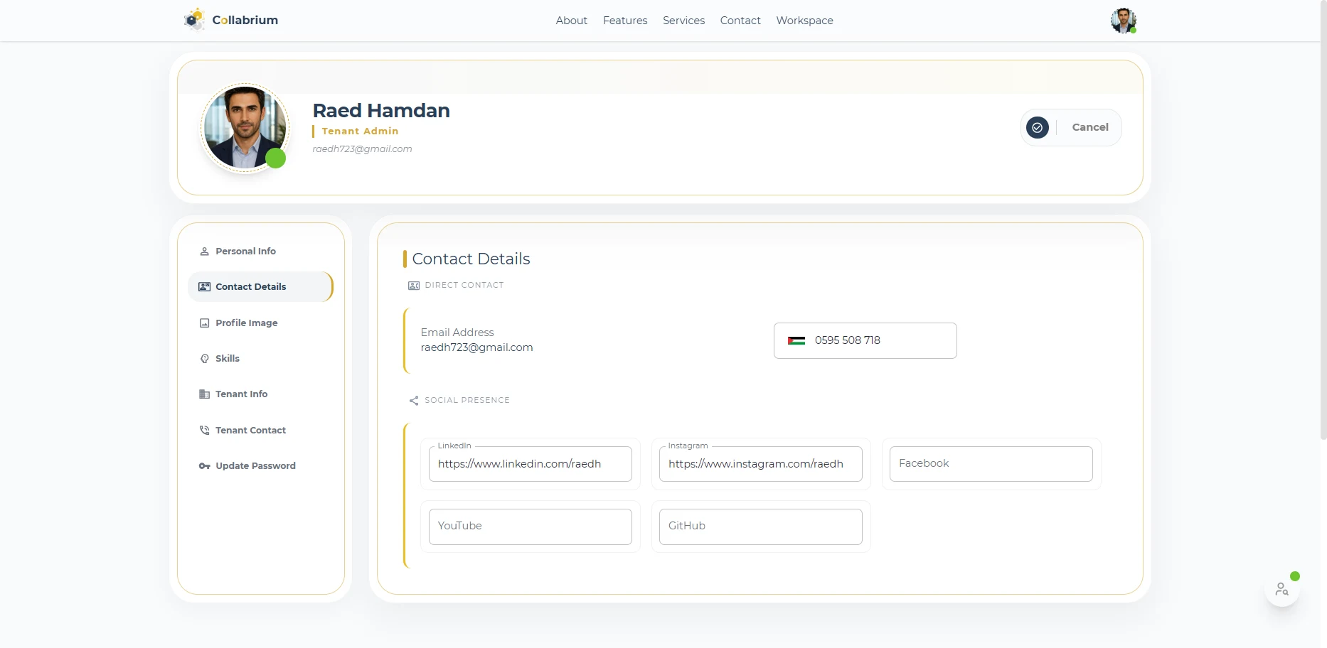 User / Edit Profile2