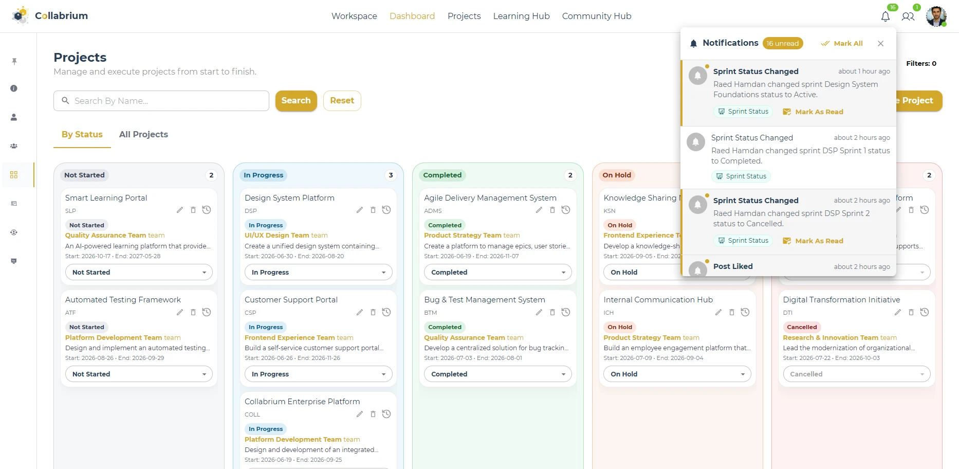 Workspace / Notifications2