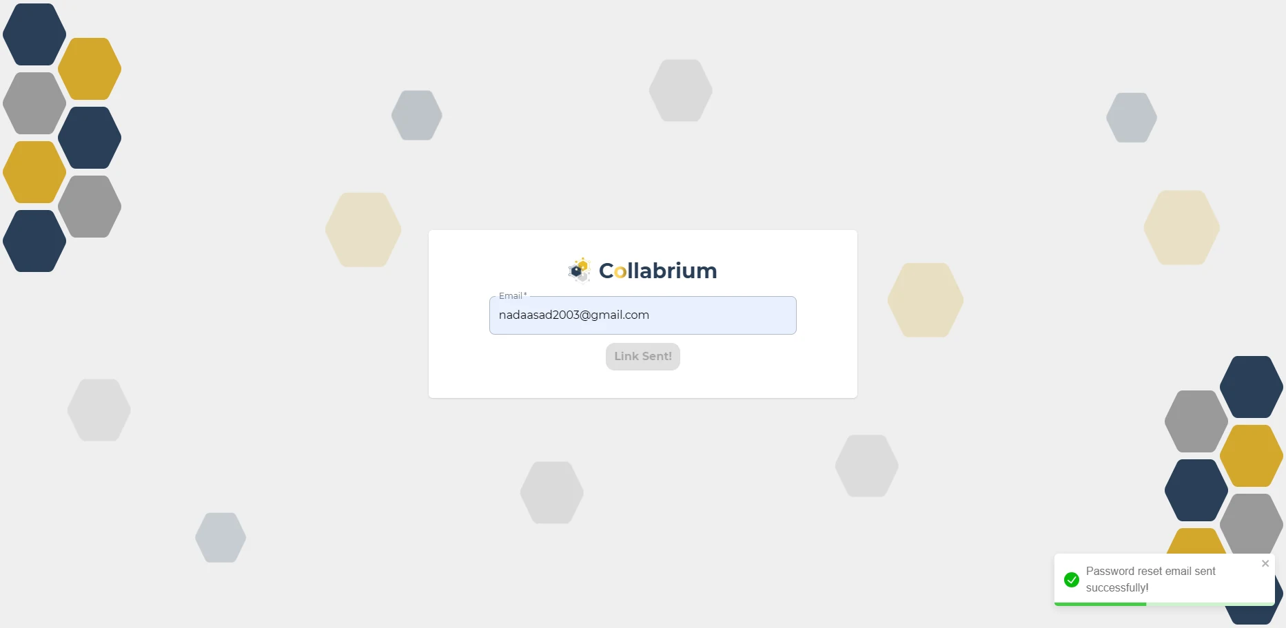 SuperAdmin / forgot Password Page