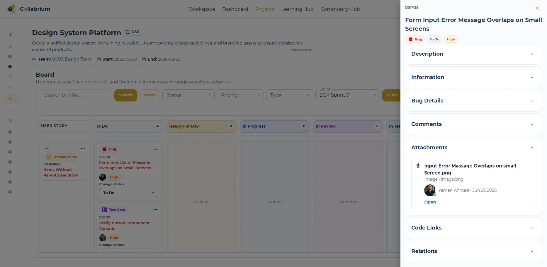 WorkItemManagement / View Attachment