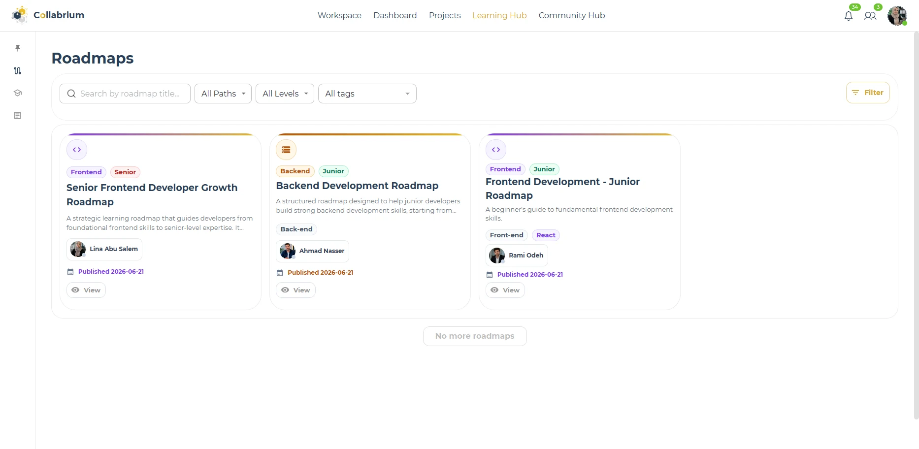 AI / view Roadmaps View
